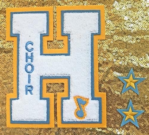 Letter and 2 Stars 