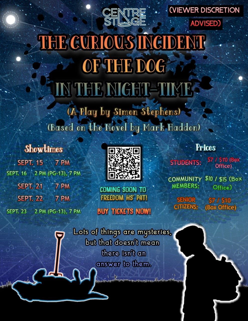  Curious Incident Flier